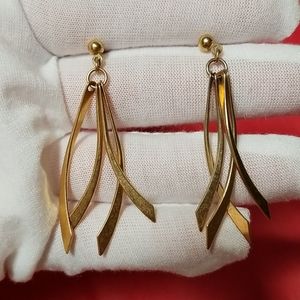 Four Sword Dangle Earings